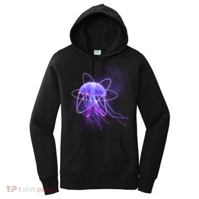 Space Trippy  Jellyfish Women's Hoodie