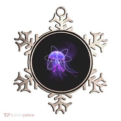 Space Trippy  Jellyfish Ornament