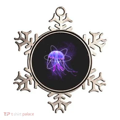 Space Trippy  Jellyfish Ornament