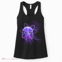 Space Trippy  Jellyfish Women's Tank Top thumb 0