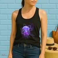 Space Trippy  Jellyfish Women's Tank Top thumb 2