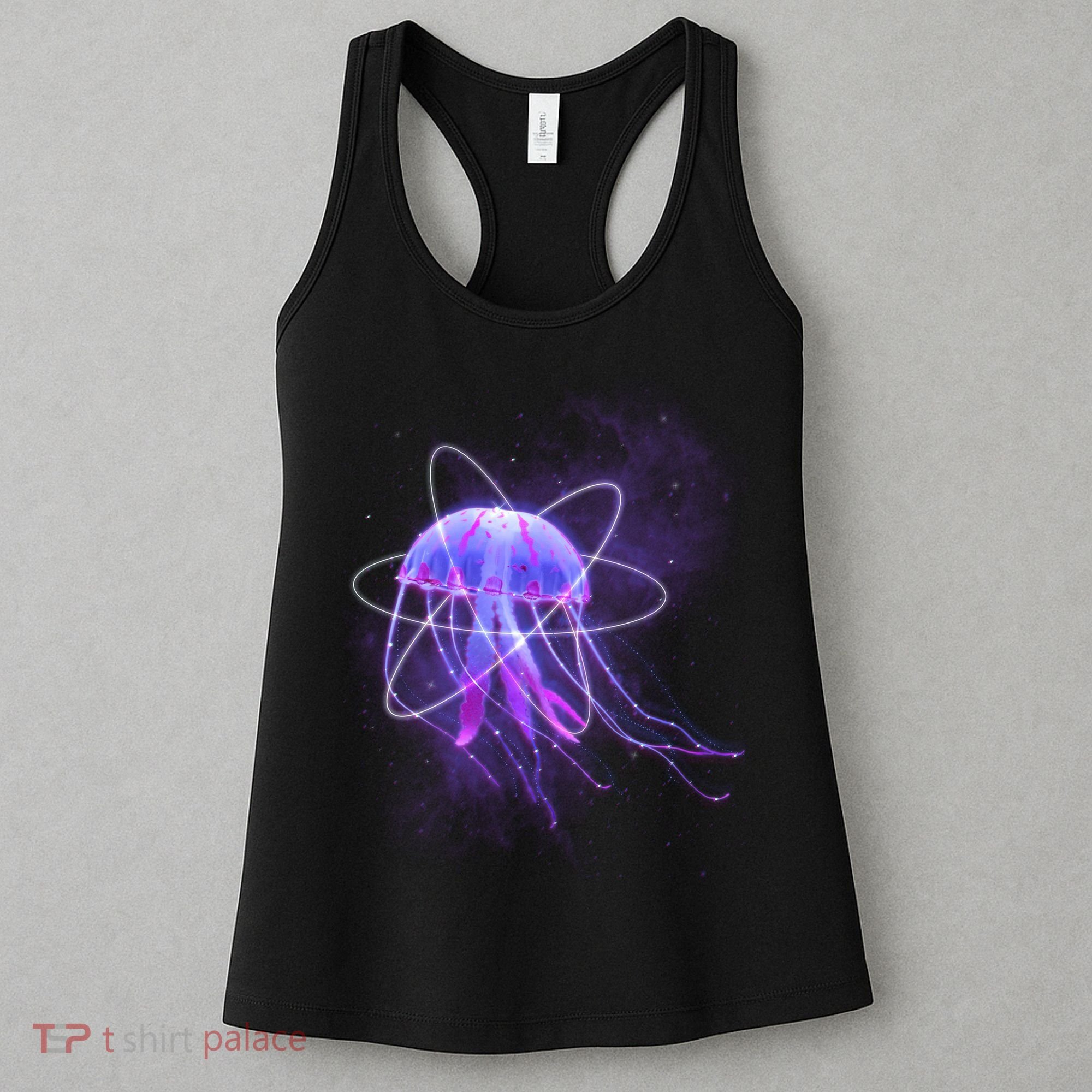 Space Trippy  Jellyfish Women's Tank Top