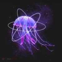 Space Trippy Jellyfish Toddler Hoodie thumb 2