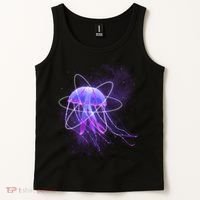 Space Trippy  Jellyfish Tank Top thumb 2