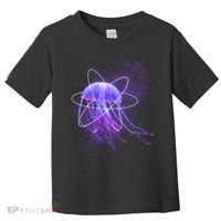 Space Trippy  Jellyfish Toddler T-Shirt thumb 0