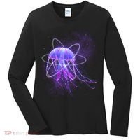 Space Trippy  Jellyfish Women's Long Sleeve Shirt thumb 0