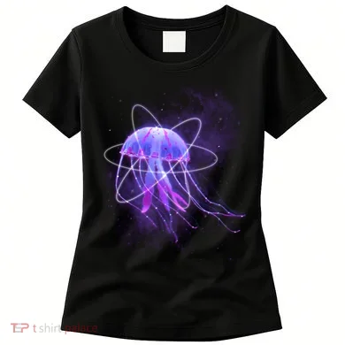 Space Trippy  Jellyfish Women's T-Shirt