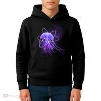 Space Trippy  Jellyfish Kids Hoodie thumb 4