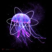 Space Trippy  Jellyfish Kids T-Shirt thumb 4