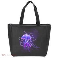 Space Trippy  Jellyfish Tote Bag thumb 0