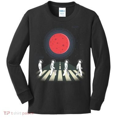 Space Walk Kids Long Sleeve Shirt