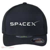Space X Logo Flexfit Unipanel Trucker Cap thumb 0