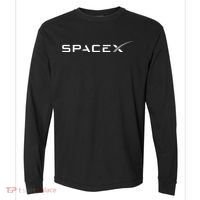 Space X Logo Comfort Colors Heavyweight Long Sleeve T-Shirt thumb 0