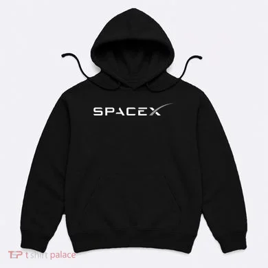 Space X Logo Hoodie
