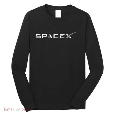 Space X Logo Long Sleeve Shirt