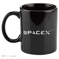 Space X Logo 11oz C Handle Ceramic Mug thumb 2