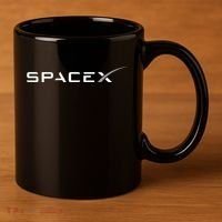 Space X Logo 11oz C Handle Ceramic Mug thumb 3