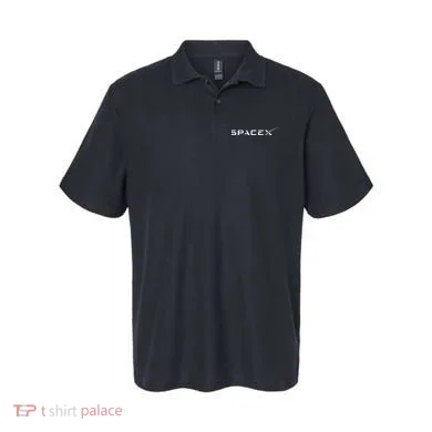 Space X Logo Polo
