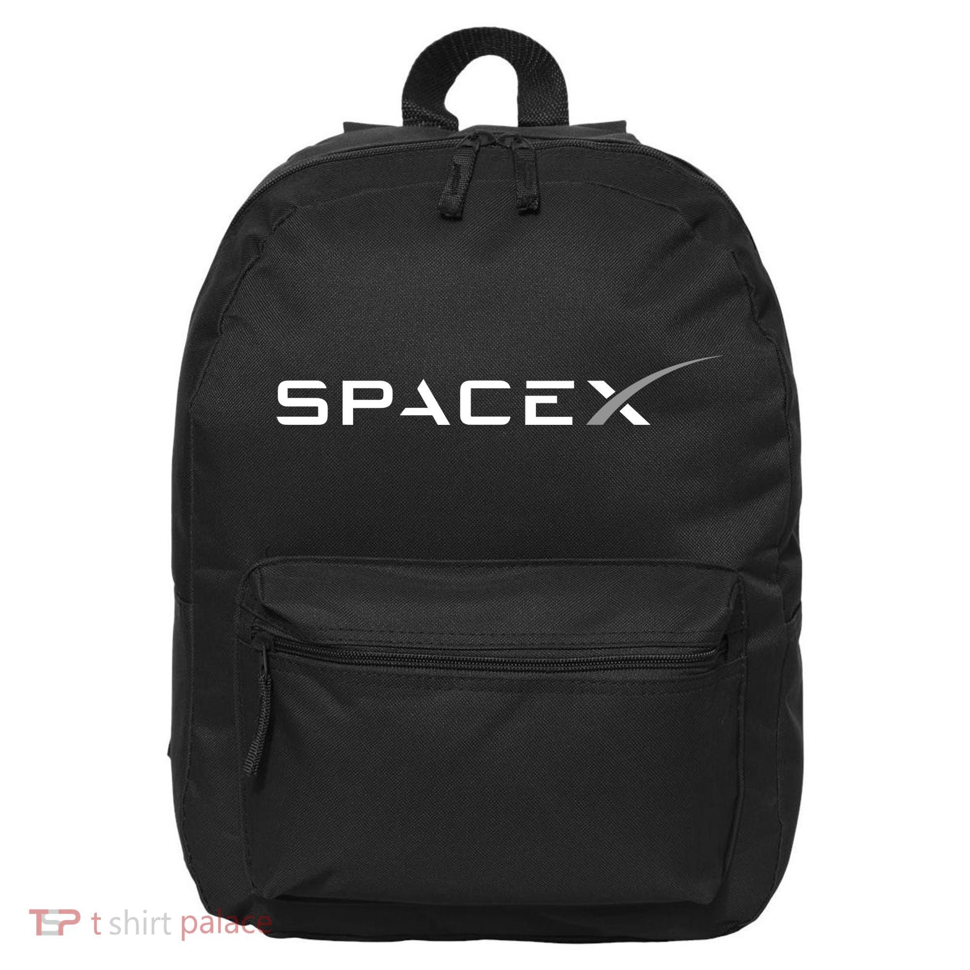 Space X Logo 16 in Basic Backpack