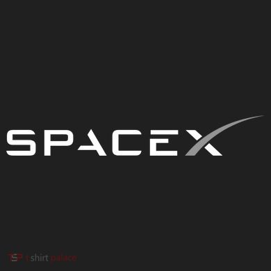 Space X Logo Crop Fleece Hoodie