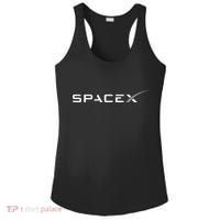 Space X Logo Ladies PosiCharge Competitor Racerback Tank thumb 0