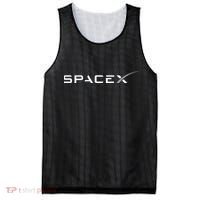 Space X Logo Mesh Reversible Basketball Jersey Tank thumb 0