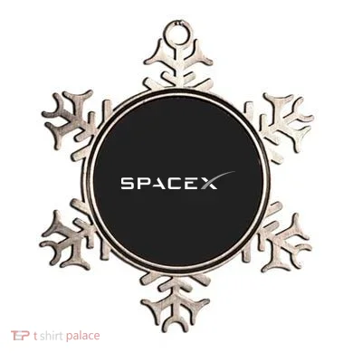 Space X Logo Ornament
