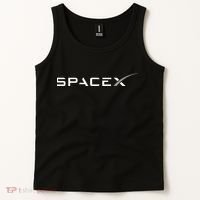 Space X Logo Tank Top thumb 2
