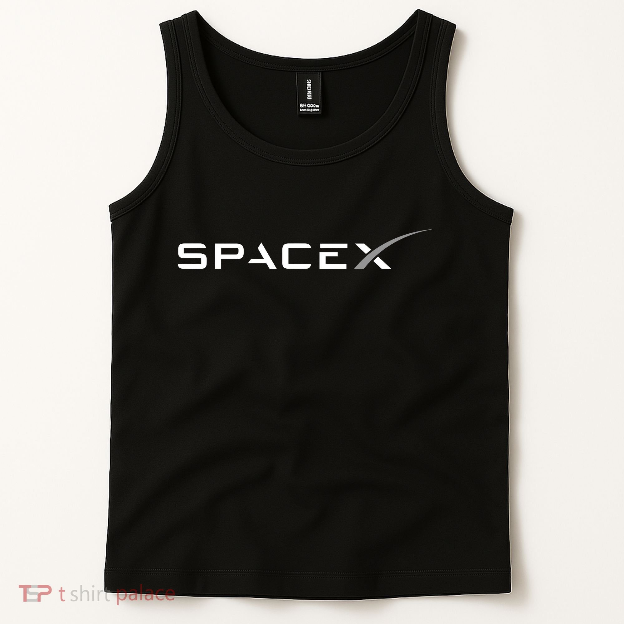 Space X Logo Tank Top
