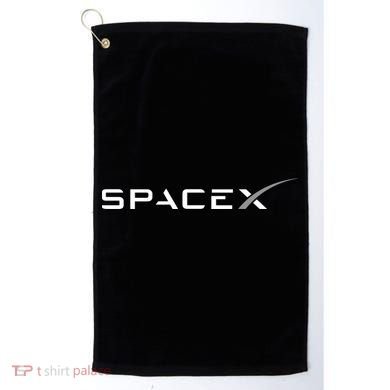 Space X Logo Golf Towel