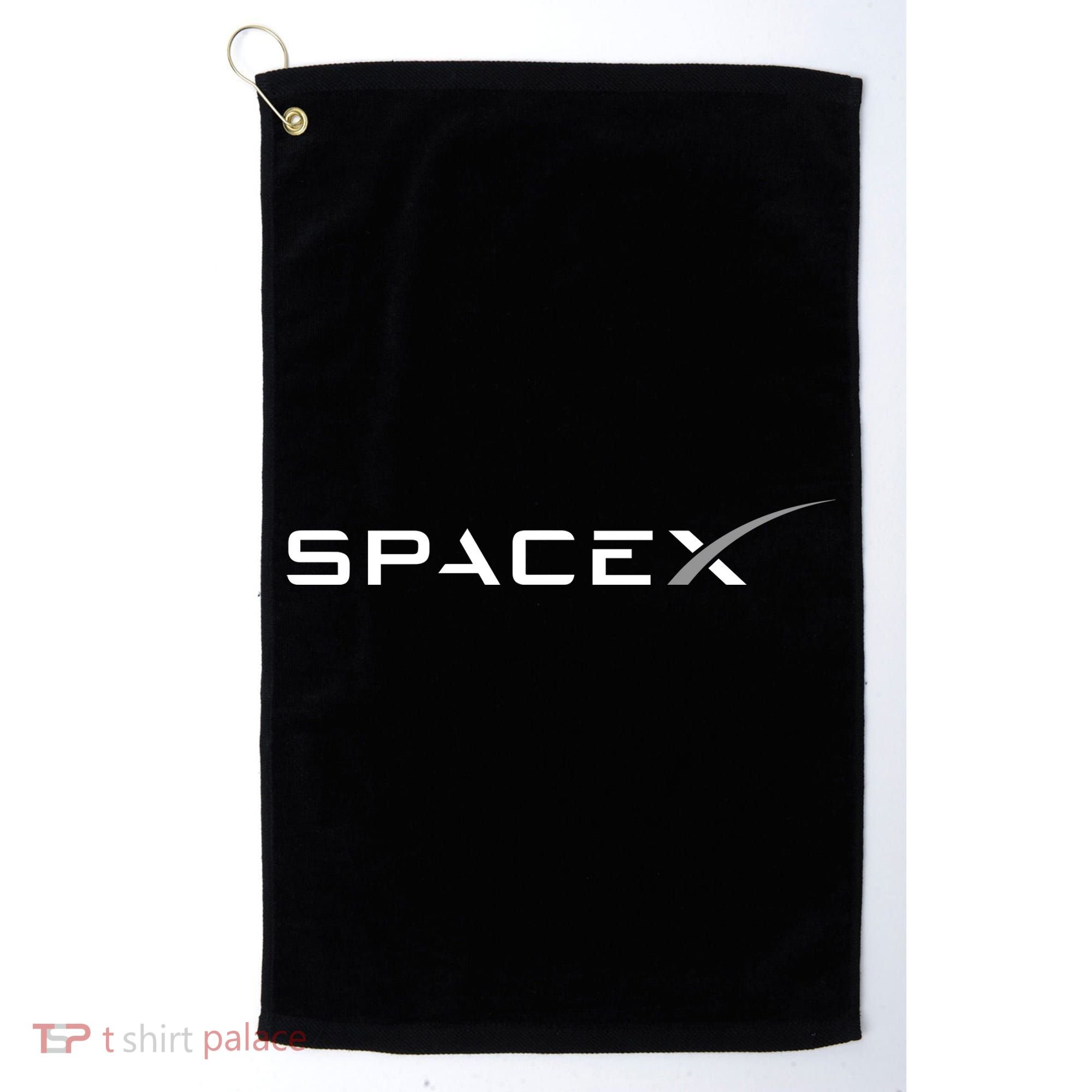 Space X Logo Golf Towel