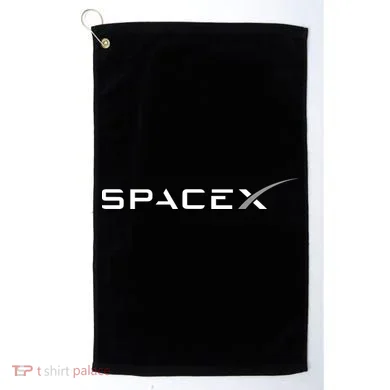 Space X Logo Golf Towel