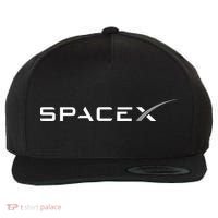 Space X Logo Wool Snapback Cap thumb 0