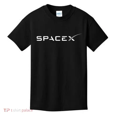Space X Logo Kids T-Shirt