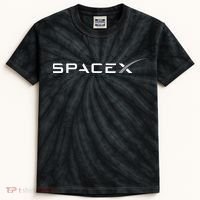 Space X Logo Kids Tie-Dye T-Shirt thumb 0