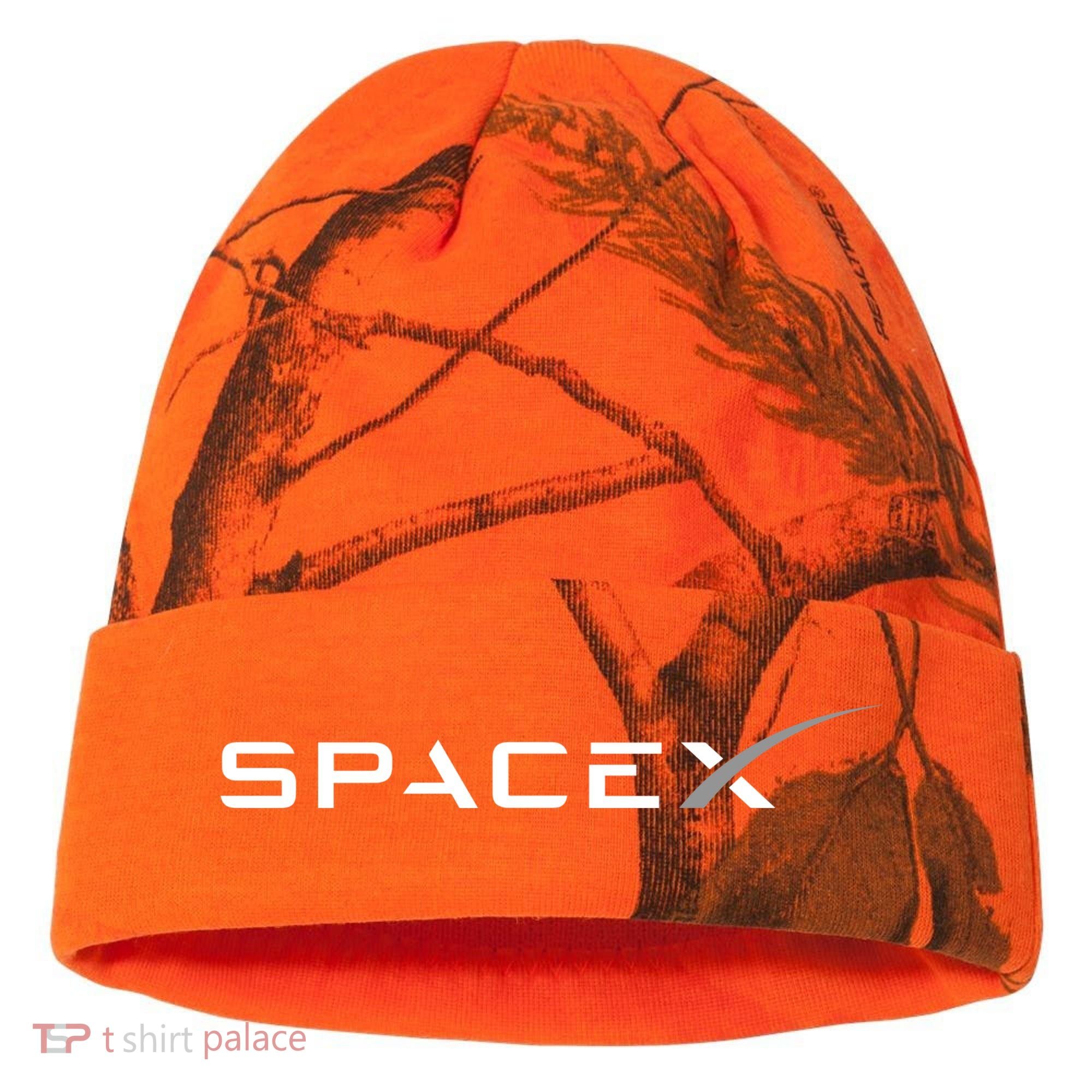 Space X Logo Kati Licensed 12" Camo Cuffed Beanie