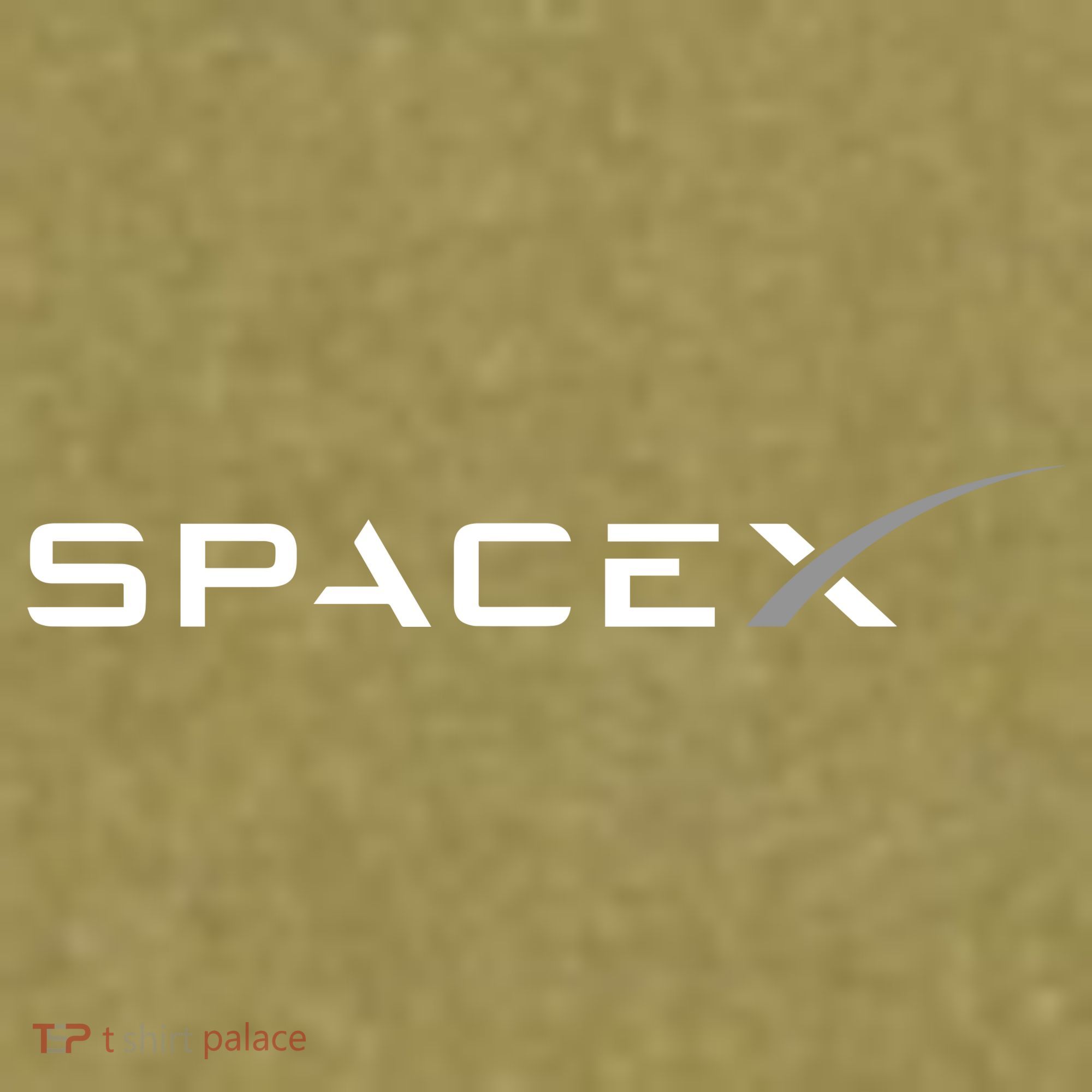 Space X Logo Garment-Dyed Women's Muscle Tee