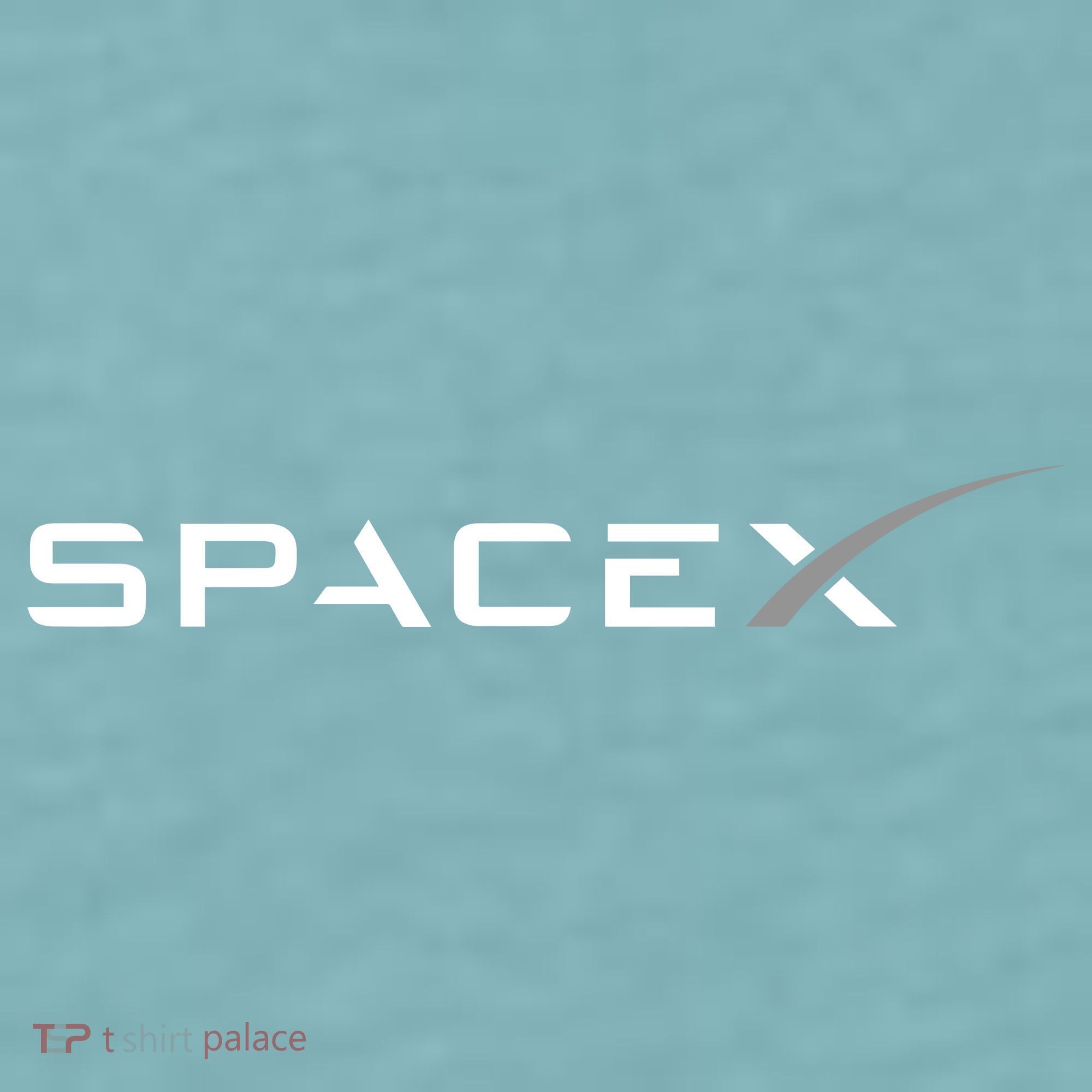 Space X Logo Sueded Cloud Jersey T-Shirt