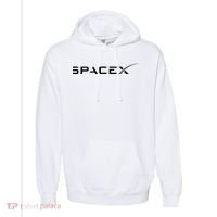 Space X Logo Comfort Colors Garment-Dyed Hooded Sweatshirt thumb 0