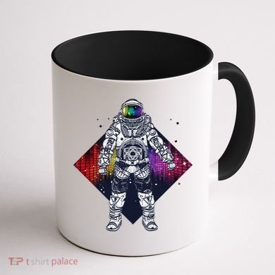 Spaceman Levels Coffee Mug back