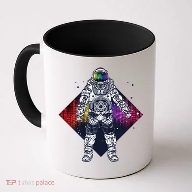 Spaceman Levels Coffee Mug