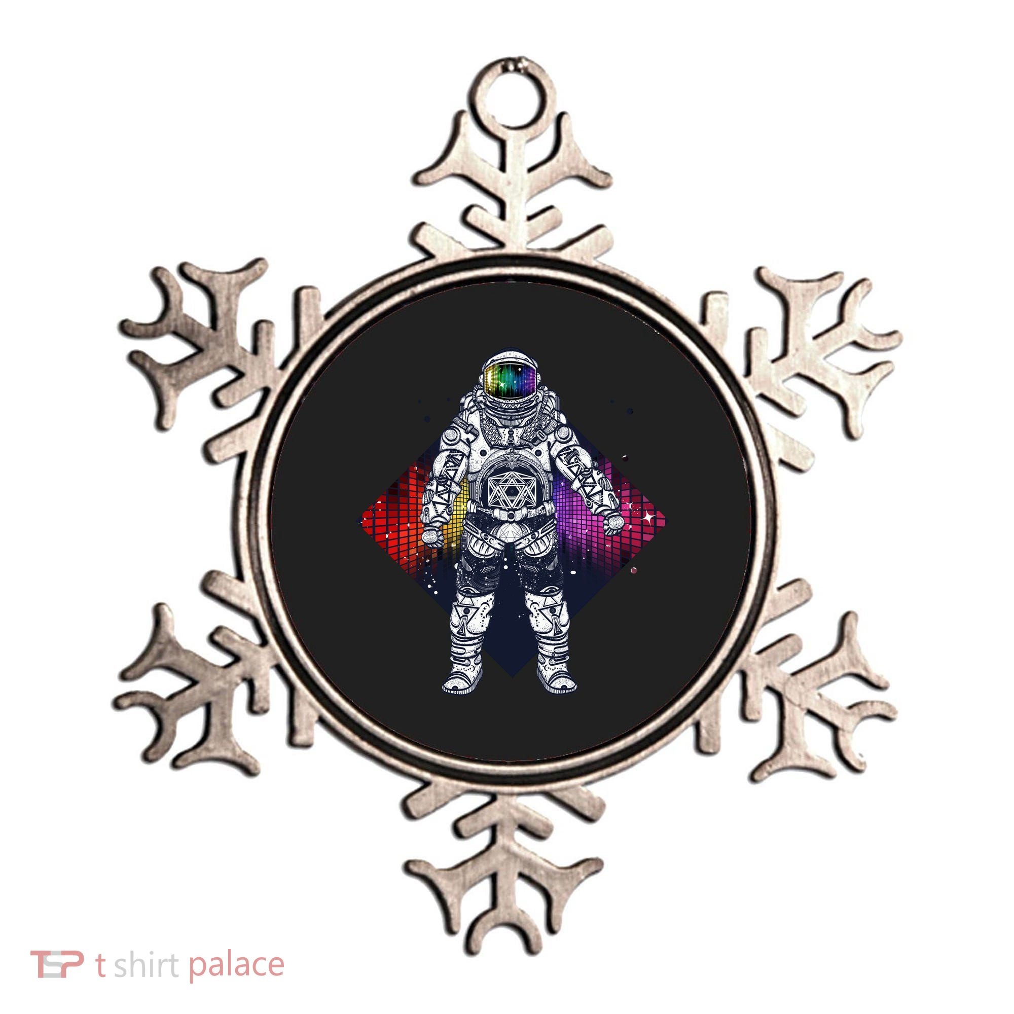 Spaceman Levels Ornament