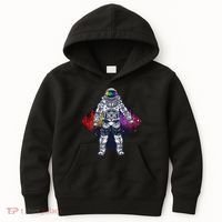 Spaceman Levels Kids Hoodie thumb 0