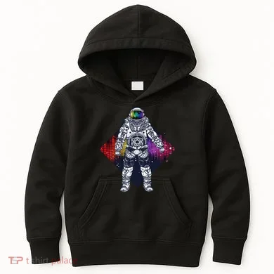 Spaceman Levels Kids Hoodie
