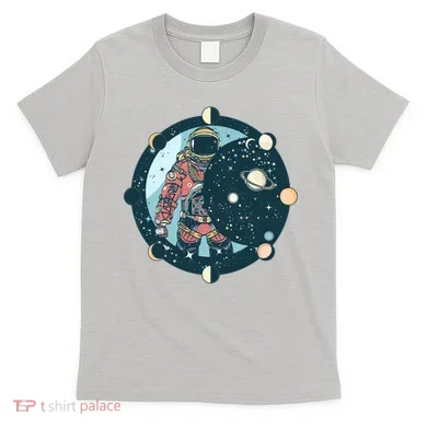 Spaceman Moon Cycle T-Shirt