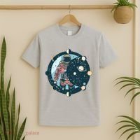 Spaceman Moon Cycle T-Shirt thumb 2