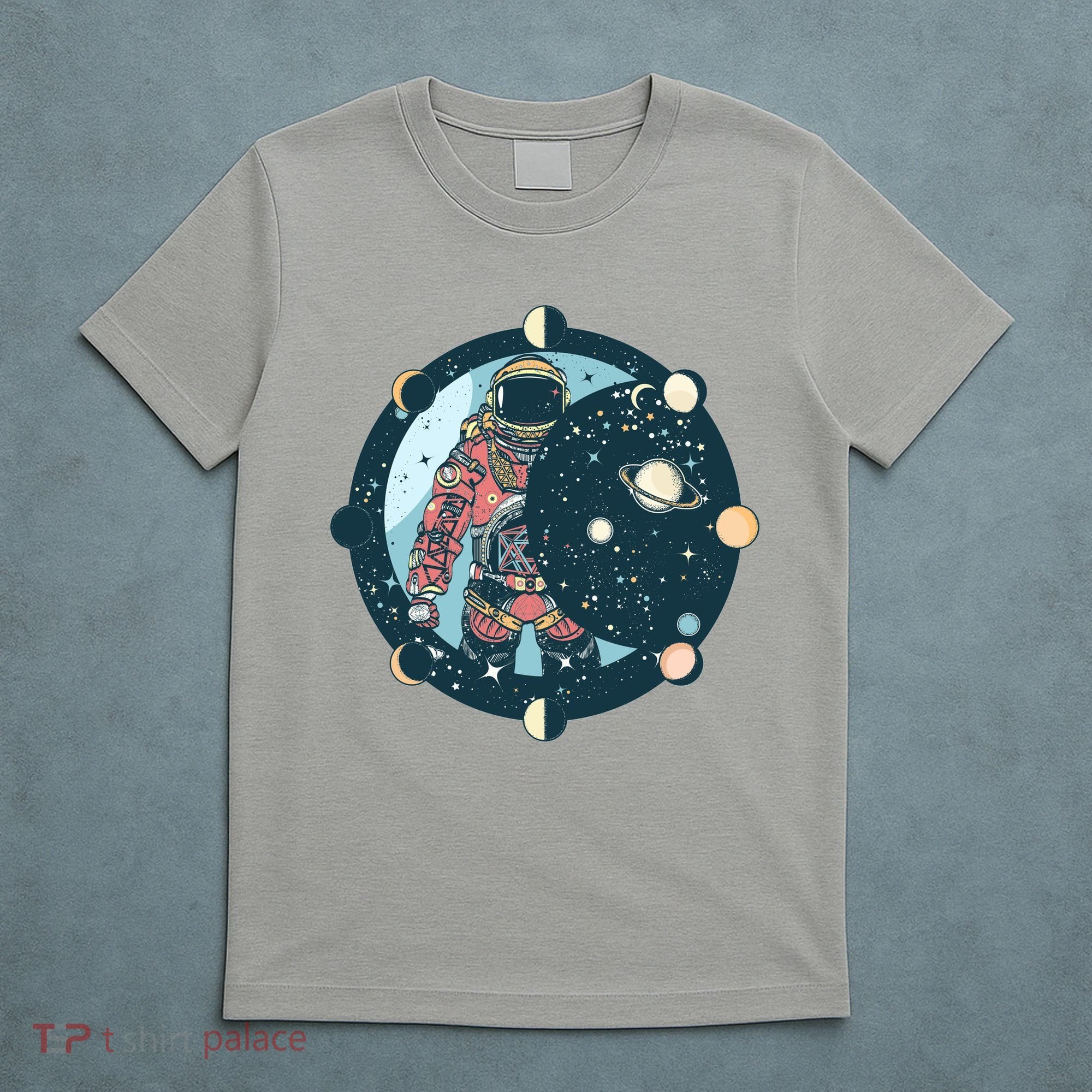 Spaceman Moon Cycle T-Shirt