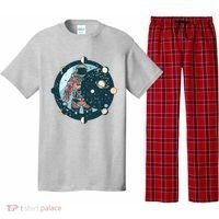 Spaceman Moon Cycle Pajama Set thumb 0