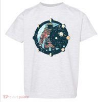 Spaceman Moon Cycle Toddler T-Shirt thumb 0