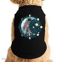 Spaceman Moon Cycle Doggie Tank thumb 0
